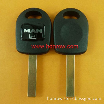 Man Key transponder key blank shell case (can put TPX chip inside)